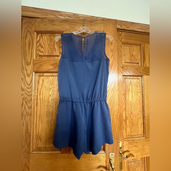 Banana Republic - Navy Sleeveless Romper - Picture 7 of 8